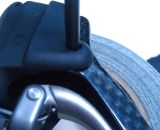 Punch out the brake lever